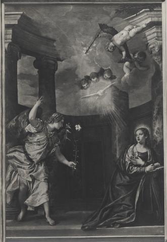 Anonimo — Paolo Veronese-L'Annunciazione. — insieme